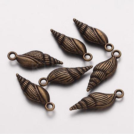 Tibetan Style Alloy Pendants TIBEP-20321-AB-NR-1