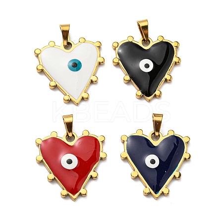 Ion Plating(IP) 304 Stainless Steel Pendants STAS-C078-02G-1