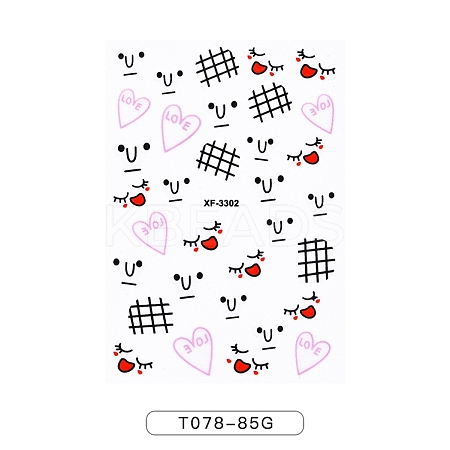 Nail Decals Stickers MRMJ-T078-85G-1