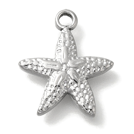Ocean Theme Anti-Tarnish 304 Stainless Steel Pendants STAS-Z092-06P-03-1