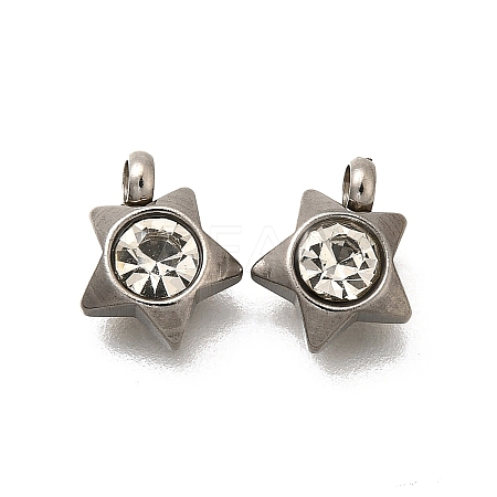 201 Stainless Steel Charms STAS-F311-06P-10-1