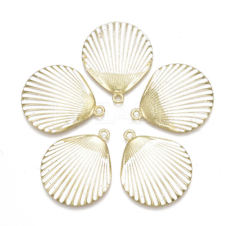 Spray Painted Alloy Pendants X-PALLOY-T065-20D-1