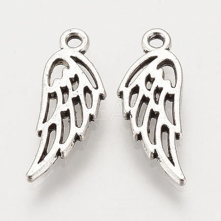 Tibetan Style Alloy Pendants TIBEP-S315-01AS-NR-1