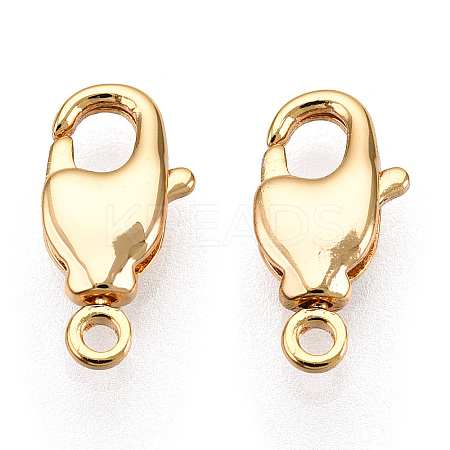 Brass Lobster Claw Clasps LS-KK-N254-11G-1