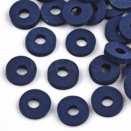 Handmade Polymer Clay Beads LS-X-CLAY-Q251-6.0mm-47-1