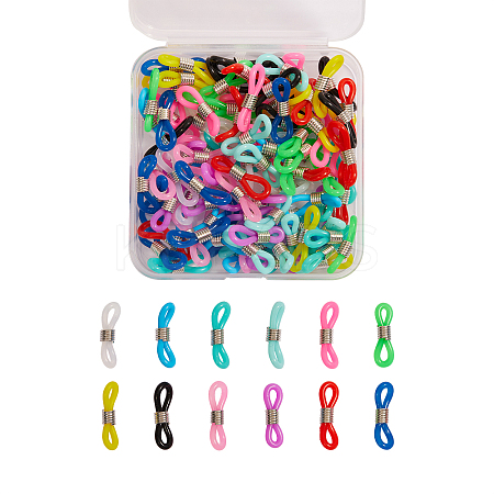 120Pcs 12 Colors Eyeglass Holders KY-CJ0001-32-1