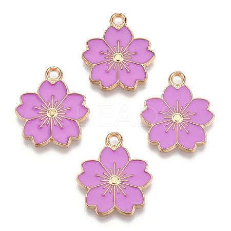 Alloy Enamel Pendants ENAM-S121-115H-1