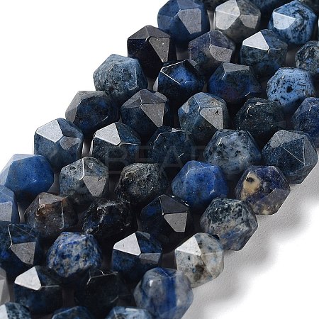 Natural Dumortierite Quartz Beads Strands G-G030-A04-02-1
