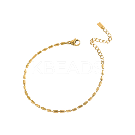 304 Stainless Steel Ball Chains Bracelets STAS-OY016-98G-1
