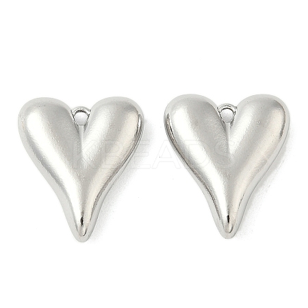 304 Stainless Steel Pendants STAS-L293-12P-1