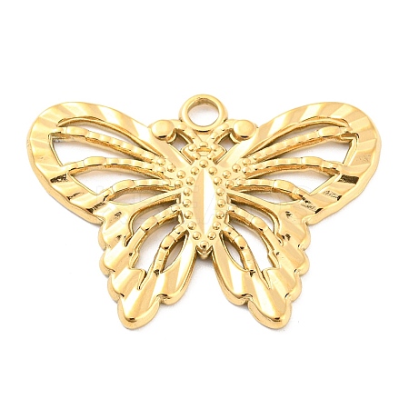 304 Stainless Steel Pendants STAS-I202-15G-1