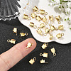 SHEGRACE Brass Folding Crimp Ends XGRQ1U597-368G-5
