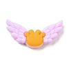Wing Food Grade Eco-Friendly Silicone Focal Beads LS-SIL-C004-01C-1