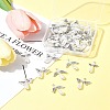 50Pcs 3 Style Angel Plastic Imitation Pearl Pendants PALLOY-FS00026-10