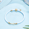 1pc Adjustable Nylon Cord Slider Bracelets for Women BJEW-LP0001-33L-G-3