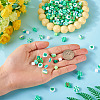 200Pcs 10 Styles Handmade Polymer Clay Beads CLAY-TA0001-66-7