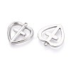 304 Stainless Steel Pendants STAS-N109-199P-2