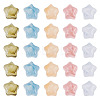 40Pcs 4 Colors Opaque Resin Beads RESI-TA0005-46-3