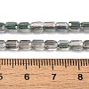 Electroplate Glass Beads Strands EGLA-D031-01-25-4