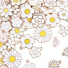64Pcs 16 Styles Alloy Enamel Pendants ENAM-TA0004-13-3