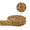 Glitter Resin Hotfix Rhinestone(Hot Melt Adhesive On The Back) OCOR-TAC0004-B-02-2