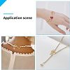 Brass Micro Pave Clear Cubic Zirconia Toggle Clasps KK-NB0002-37G-NF-6