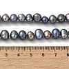 Dyed Natural Cultured Freshwater Pearl Beads Strands PEAR-A006-29A-X-5