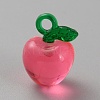 Transparent Resin & Acrylic 3D Fruit Pendants FIND-YWC0010-01C-01-1