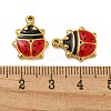304 Stainless Steel Enamel Pendants STAS-Z081-03G-02-3