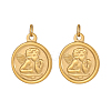 Angel Charms 304 Stainless Steel Pendants STAS-OY004-34G-3