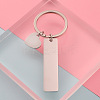 Non-Tarnish 304 Stainless Steel Keychain X-HEAR-PW0001-144P-1