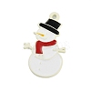 Christmas Theme Spray Painted Alloy Enamel Pendants ENAM-Z020-01J-1