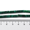 Synthetic Malachite Beads Strands G-D077-E02-5