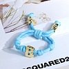 Letter B Cotton Cord Braided Knot Bracelets FS-WG79C27-02-1