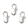 Rack Plating Brass Lobster Claw Clasps KK-F090-23P-01-1