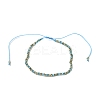 Natural Apatite Beaded Beaided Bead Barcelets for Women Men VG0816-1-1