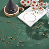 12Pcs Ion Plating(IP) 304 Stainless Steel Rolo Chain Slider Bracelet Making AJEW-HY00003-4