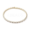 Real 18K Gold Plated Brass Cuff Bangles X-BJEW-D039-36G-03-1