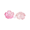 Transparent Plastic Bead Caps KY-Q005-02A-10-3