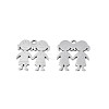 201 Stainless Steel Pendants STAS-N091-146P-2