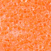 Glow in the Dark Luminous Transparent 8/0 Glass Seed Beads SEED-YWC0001-01C-3