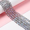 Synthetic Moonstone Beads Strands G-E573-02A-08-1