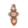 Retro Cherry Quartz Glass Pendants PW-WG7292F-04-1
