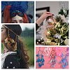 Ostrich Feather Tassel Big Pendant Decorations FIND-S302-08J-5