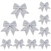 10Pcs Glitter Foam Bowknot Ornament Accessories FIND-GF0008-55C-1