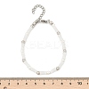 304 Stainless Steel Beaded Bracelets for Women BJEW-M056-08P-03-3