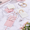 4Pcs 2 Colors Microfiber Jewelry Storage Gift Pouches ABAG-LP0001-11-1