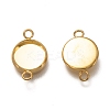 304 Stainless Steel Cabochon Connector Settings STAS-H130-23H-G-2