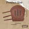 Adjustable Imitation Leather Cord Bracelet AJEW-WH0010-55B-2