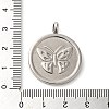 Non-Tarnish 304 Stainless Steel Pendants STAS-C086-06B-P-3
